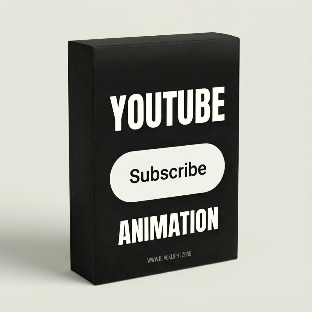 YouTube Subscribe Animation - BLACKLIGHT