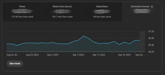 This is how much I made on YouTube this month - BLACKLIGHT
