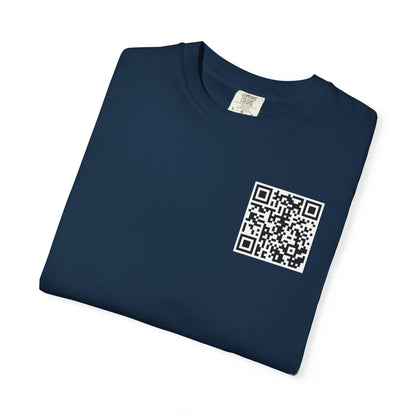 Rick Roll QR Code T-Shirt, Rick Ashley - Never Gonna Give You Up QR Code T-Shirt, Unique Unisex Tee