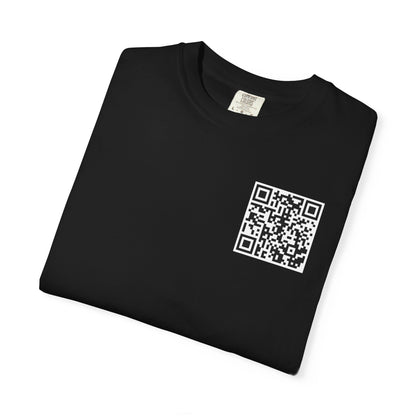Rick Roll QR Code T-Shirt, Rick Ashley - Never Gonna Give You Up QR Code T-Shirt, Unique Unisex Tee