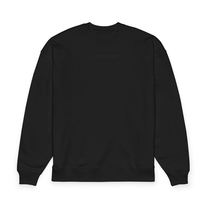 Blacklight Minimal Logo Sweatshirt - BLACKLIGHT
