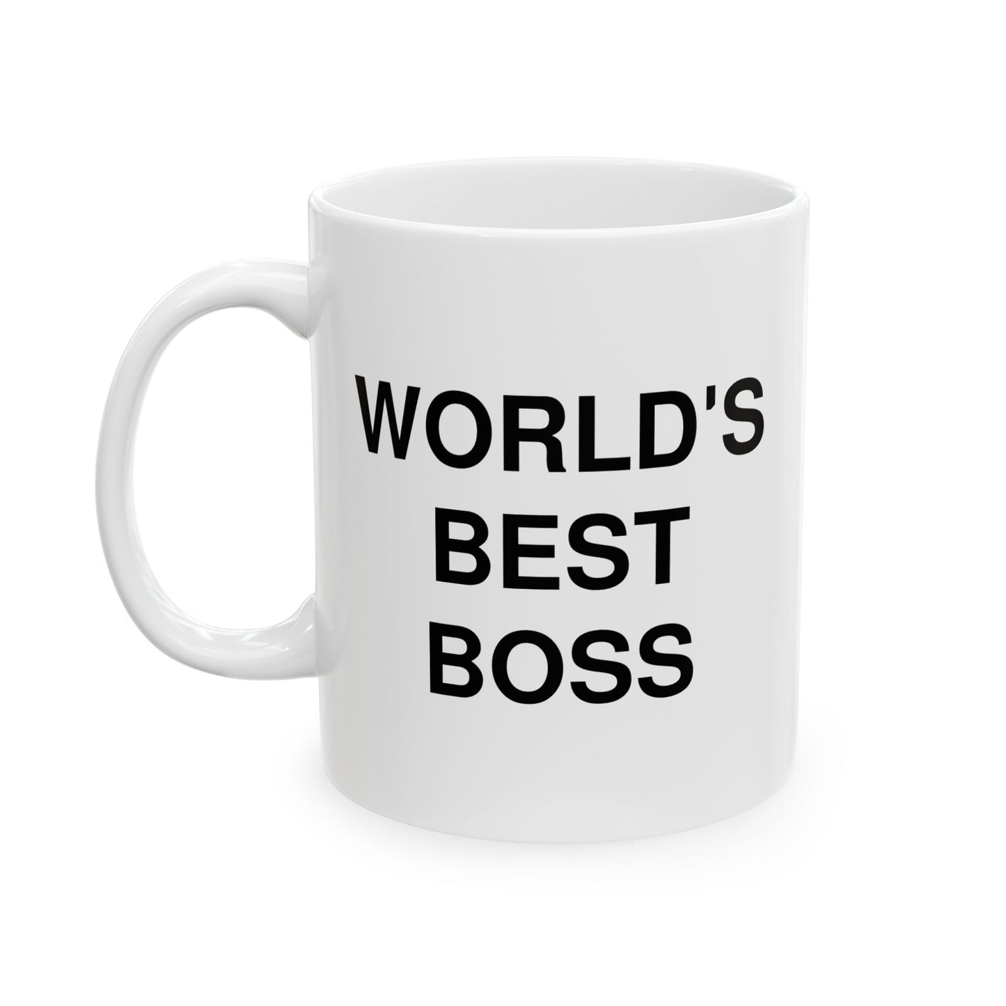 The Office World's Best Boss Mug - BLACKLIGHT