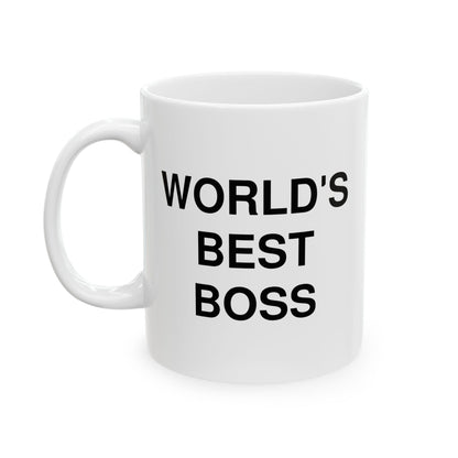 The Office World's Best Boss Mug - BLACKLIGHT