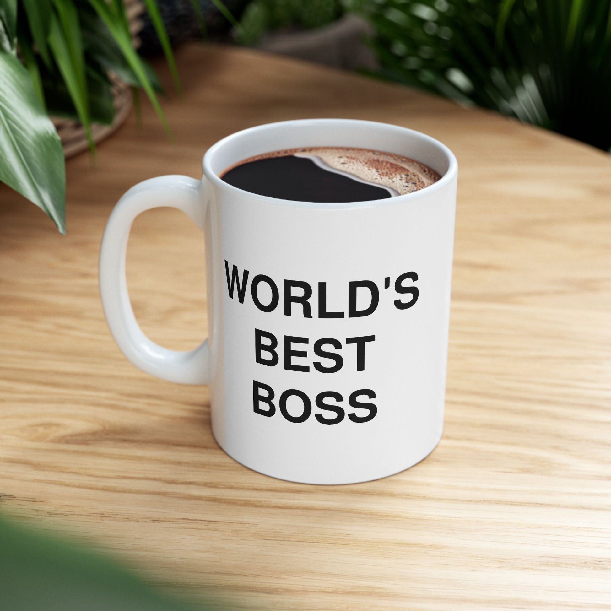 The Office World's Best Boss Mug - BLACKLIGHT