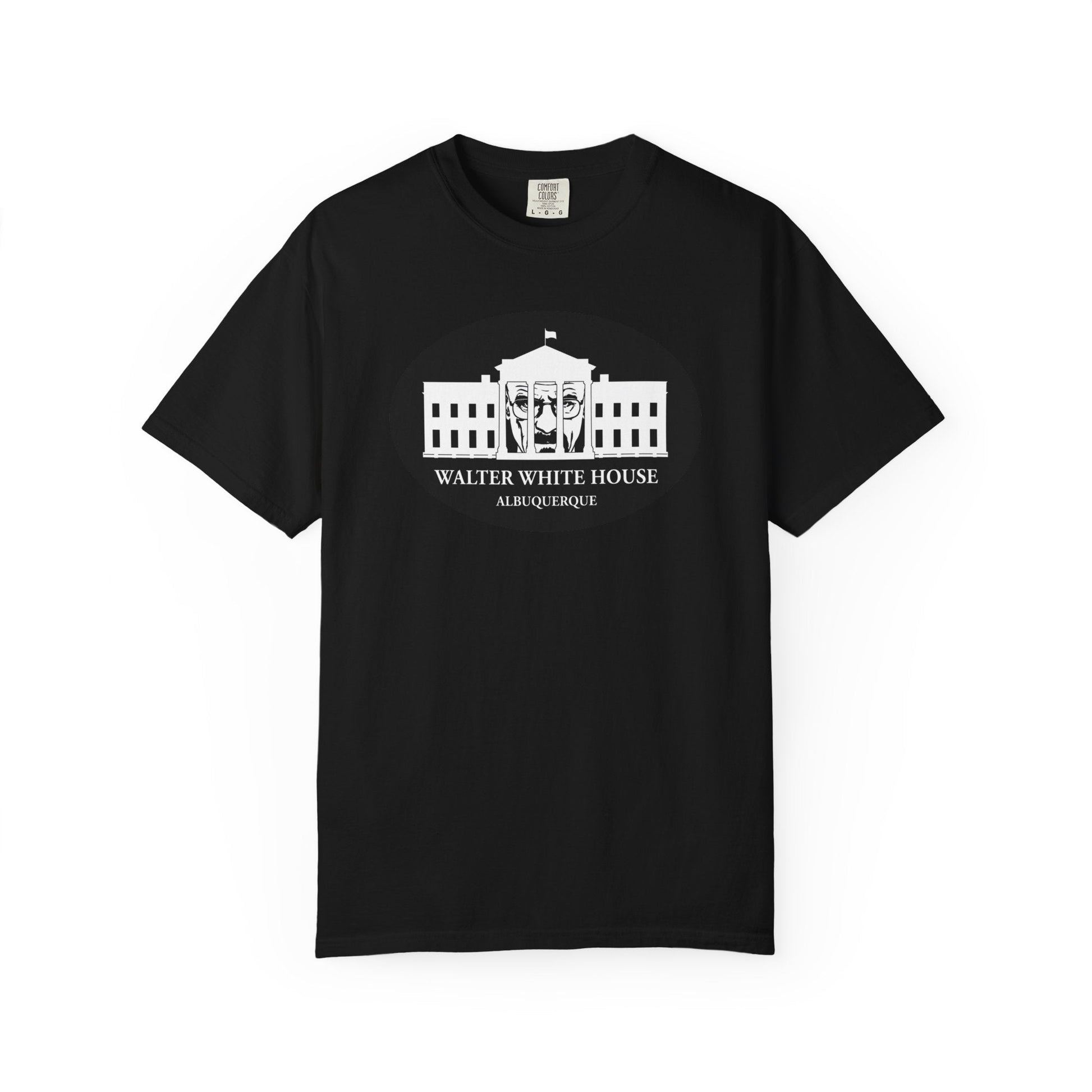 Walter White House T‑Shirt — Albuquerque Breaking Bad Parody Tee - BLACKLIGHT