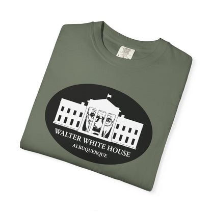 Walter White House T‑Shirt — Albuquerque Breaking Bad Parody Tee - BLACKLIGHT