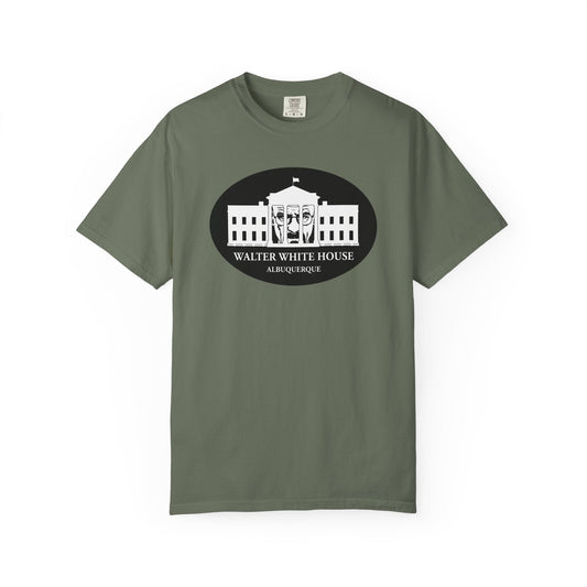 Walter White House T‑Shirt — Albuquerque Breaking Bad Parody Tee - BLACKLIGHT