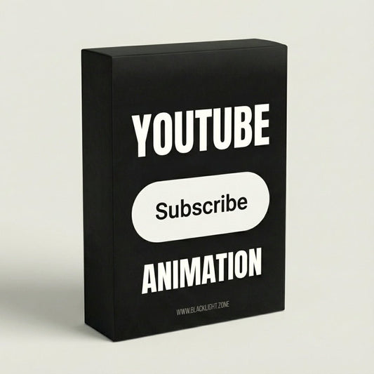 YouTube Subscribe Animation - BLACKLIGHT